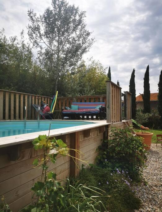 Maison Avec Piscine Dans Village Provencal. Courthézon Dış mekan fotoğraf